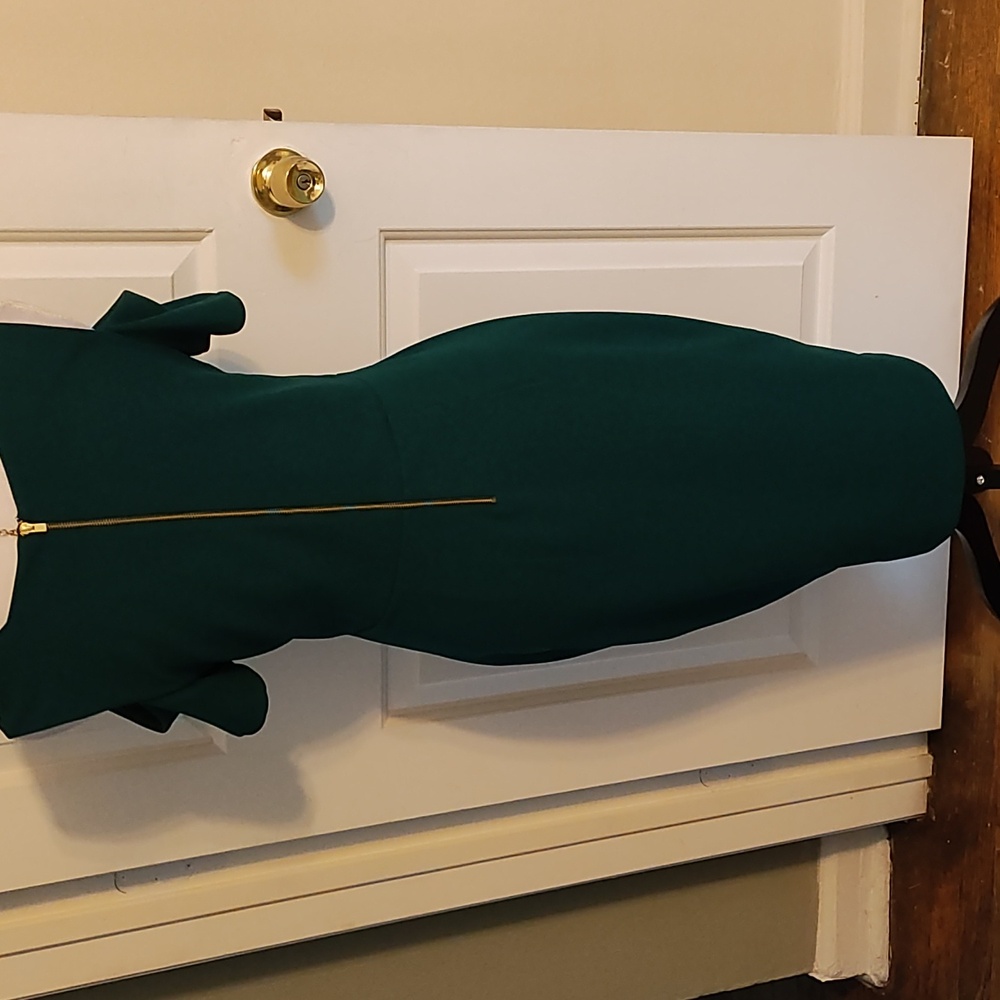 Express emerald green dress - Picture 5 of 6